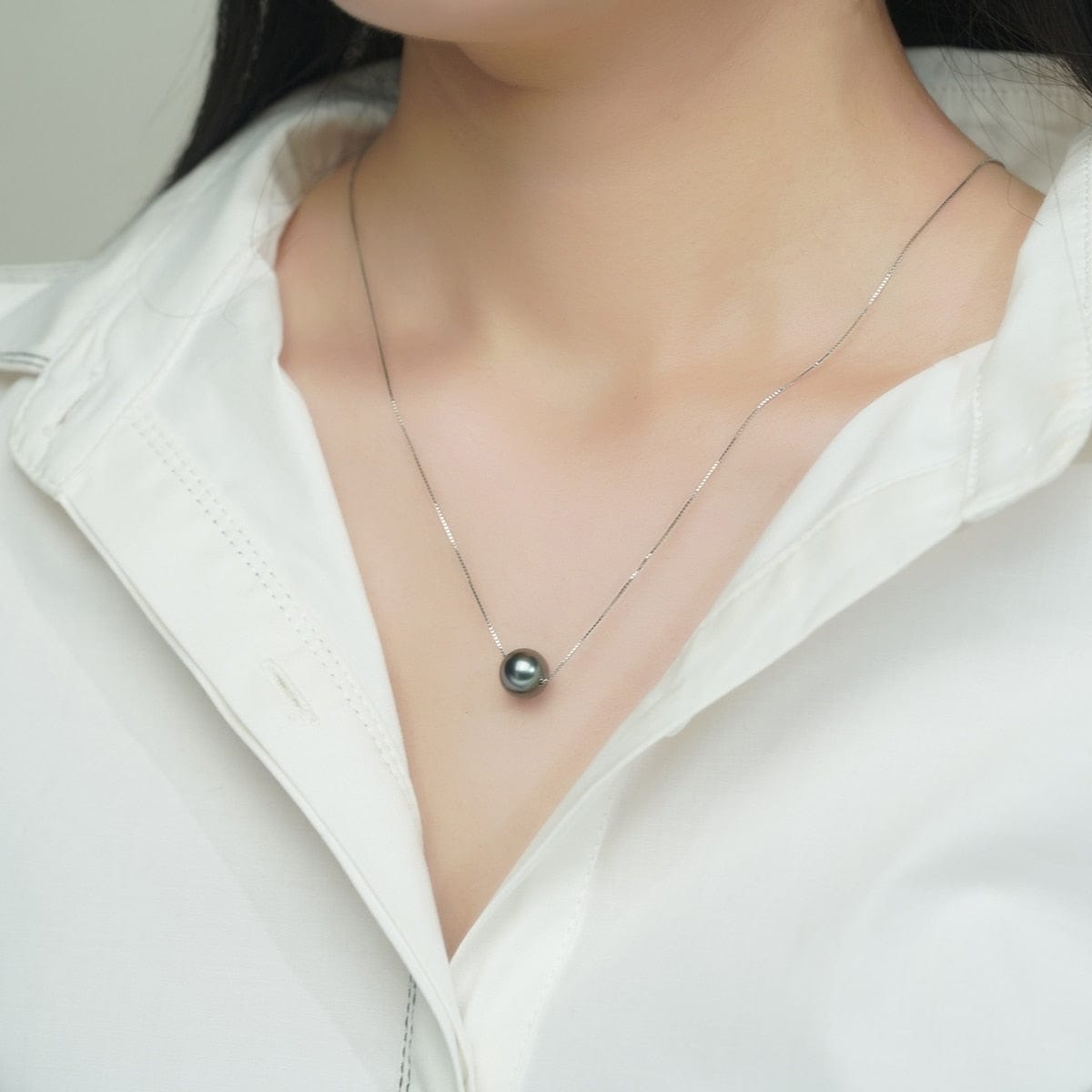 Pendentif Perle de Tahiti – Argent 925 AAA – Nacréa Tahiti