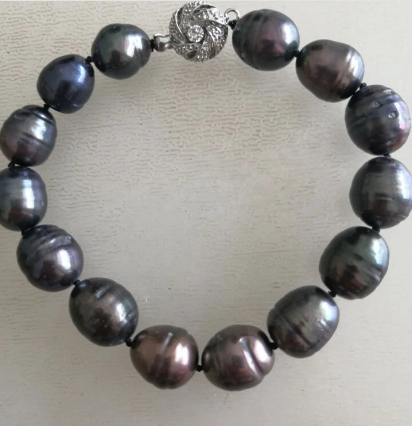 Bracelet Perle de Tahiti Baroque 11-12 mm