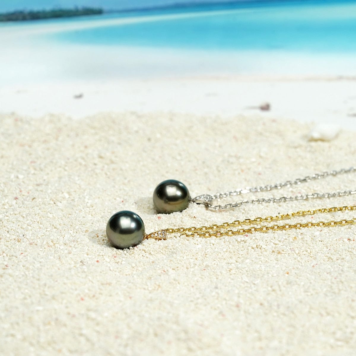 Pendentif Perle de Tahiti – 10–11 mm Or 18K – Nacréa Tahiti