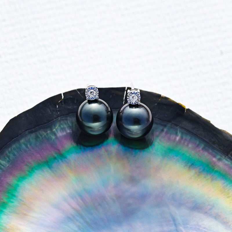Perles de Culture de Tahiti – 9–10 mm Or 18K – Nacréa Tahiti