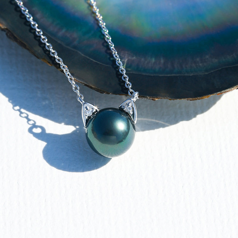 Collier Perle de Culture Tahiti – 10–11 mm Argent 925 – Nacréa Tahiti