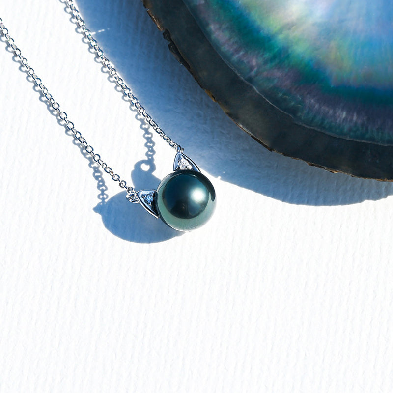 Collier Perle de Culture Tahiti – 10–11 mm Argent 925 – Nacréa Tahiti
