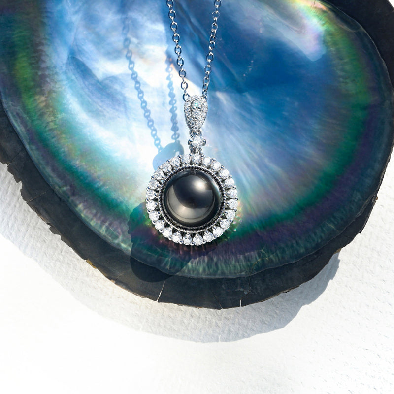 Pendentif Perle de Tahiti – 12–13 mm Argent 925 – Nacréa Tahiti