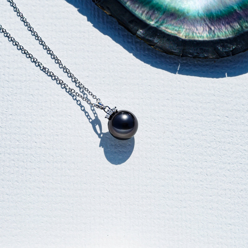 Collier de Perles Tahiti – 10–11 mm Argent 925 – Nacréa Tahiti