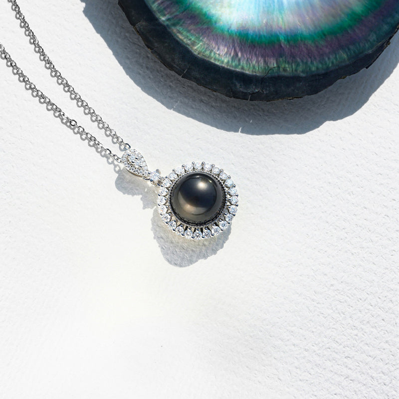Pendentif Perle de Tahiti – 12–13 mm Argent 925 – Nacréa Tahiti