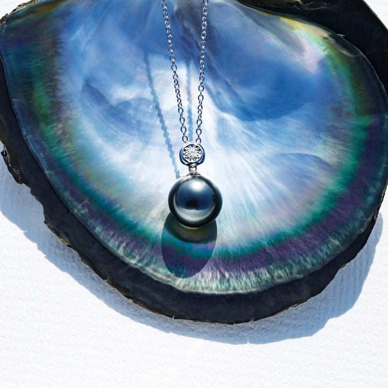 Pendentif Perle de Tahiti Or – 10–11 mm Or 18K – Nacréa Tahiti
