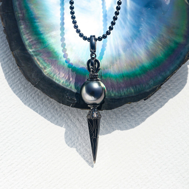 Pendentif Perle de Tahiti – 10–11 mm Argent 925 10–11 mm 3 – Nacréa Tahiti
