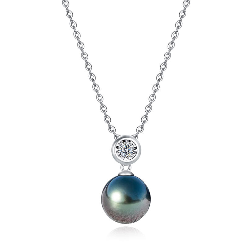 Pendentif Perle de Tahiti Or – 10–11 mm Or 18K – Nacréa Tahiti