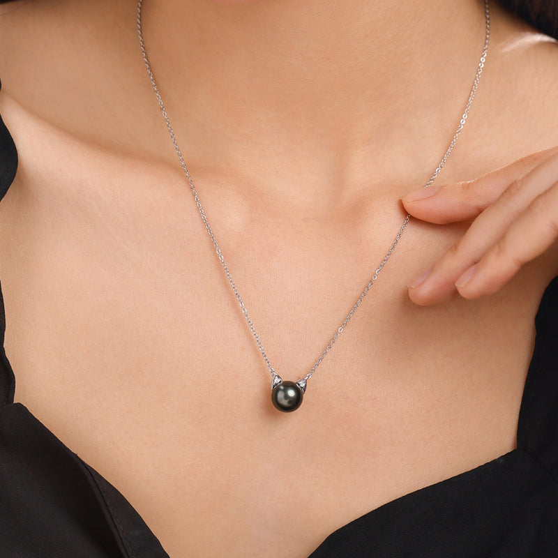 Collier Perle de Culture Tahiti – 10–11 mm Argent 925 – Nacréa Tahiti