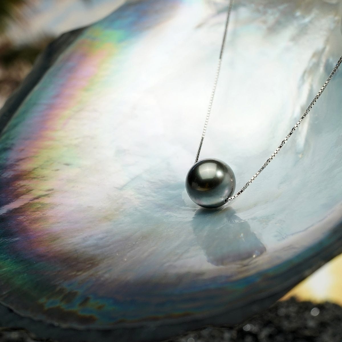 Pendentif Perle de Tahiti – Argent 925 AAA – Nacréa Tahiti