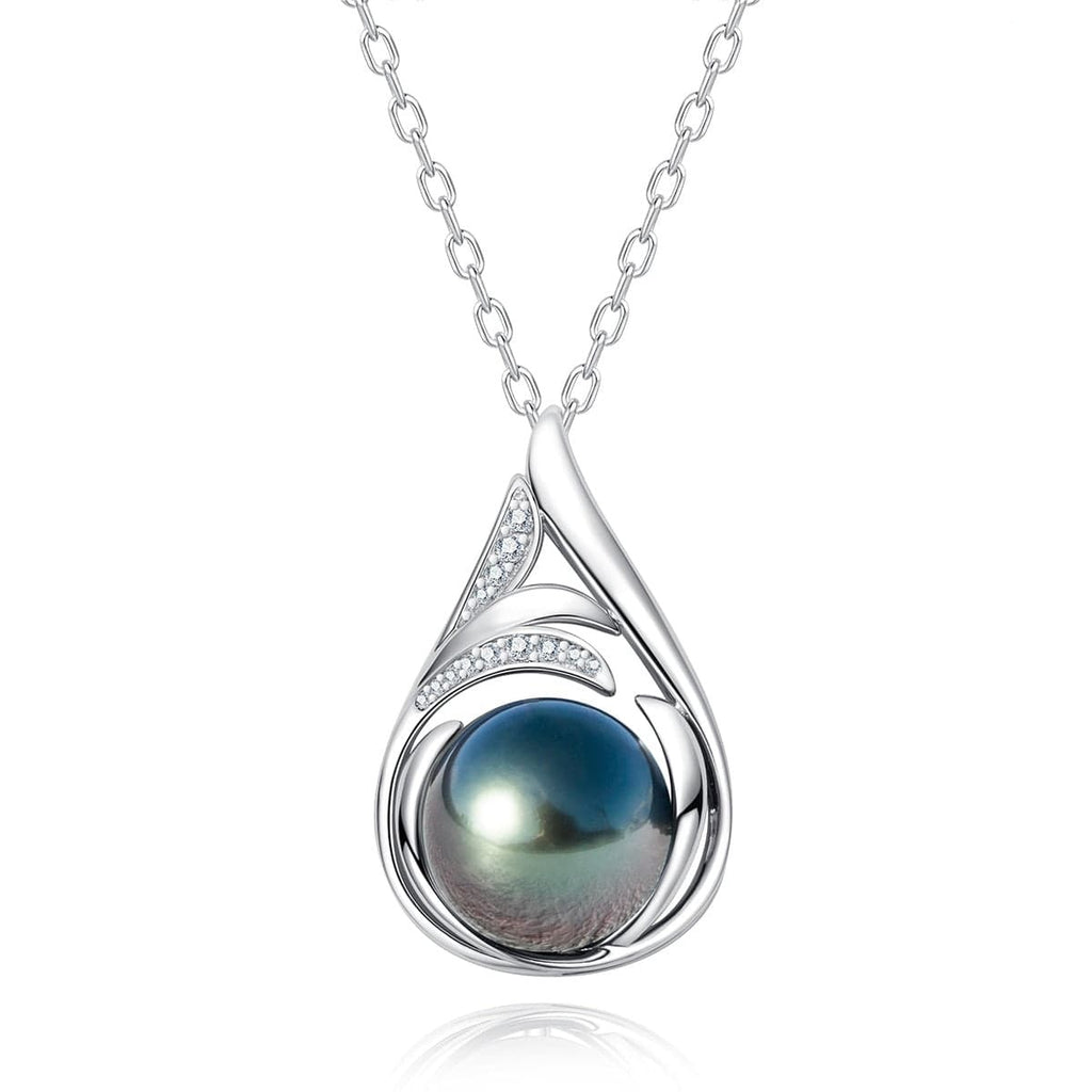 Pendentif Perle de Culture Tahiti – 11–12 mm Argent – Nacréa Tahiti