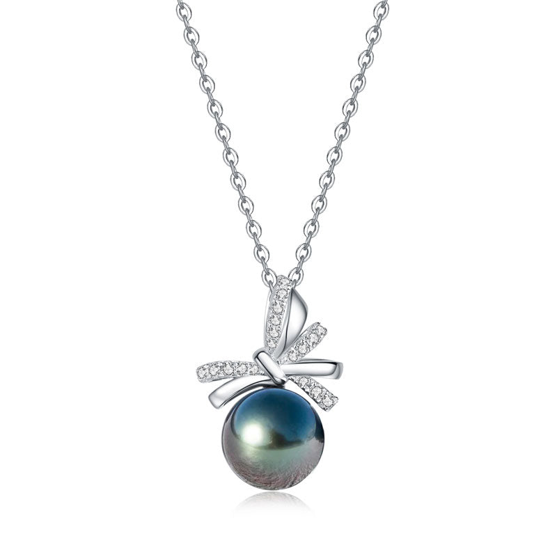 Pendentif Perle de Tahiti – 10–11 mm Argent 925 – Nacréa Tahiti