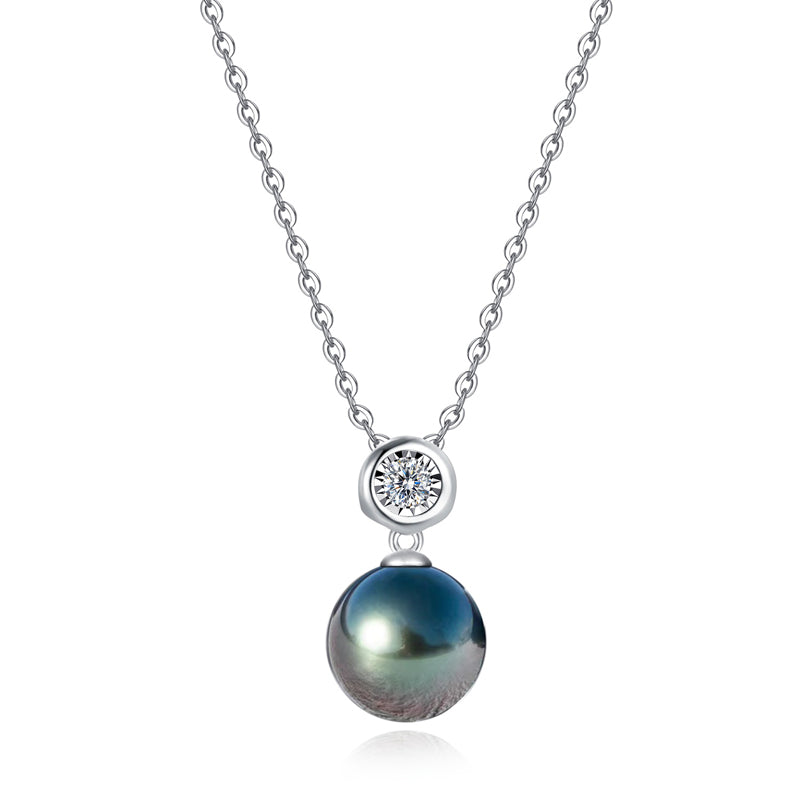 Pendentif Perle de Tahiti Or – 10–11 mm Or 18K – Nacréa Tahiti