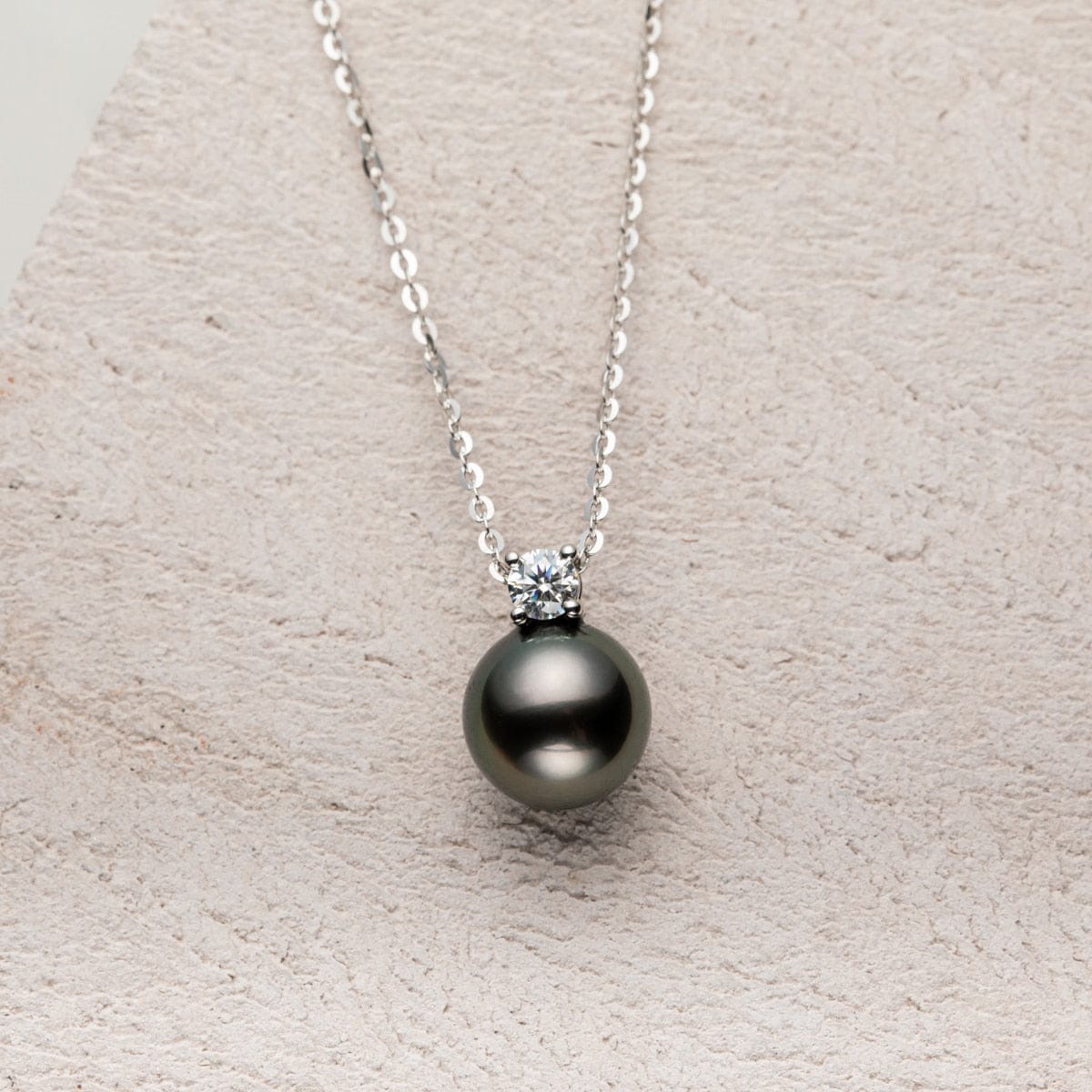 Pendentif Perle de Tahiti – 9–10 mm Argent 925 AAA 2 – Nacréa Tahiti