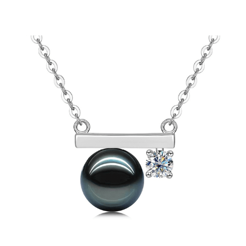 Pendentif Perle de Tahiti – 9–10 mm Argent 925 9–10 mm – Nacréa Tahiti