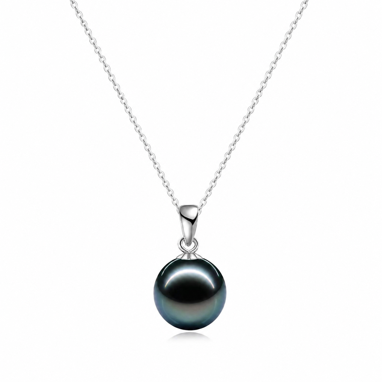 Pendentif Perle de Tahiti Noire Femme – Argent 925