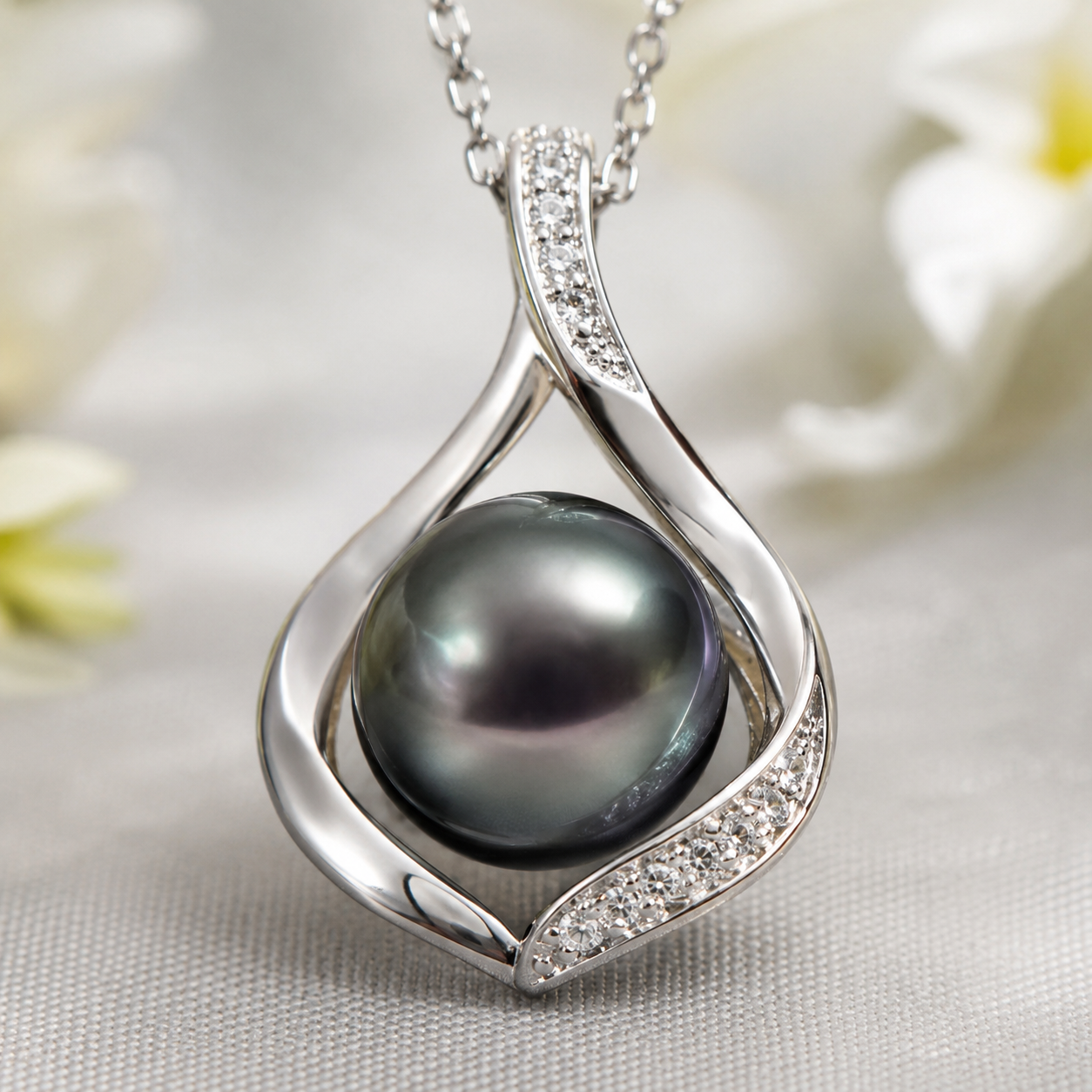 Pendentif Perle de Tahiti – Argent 925