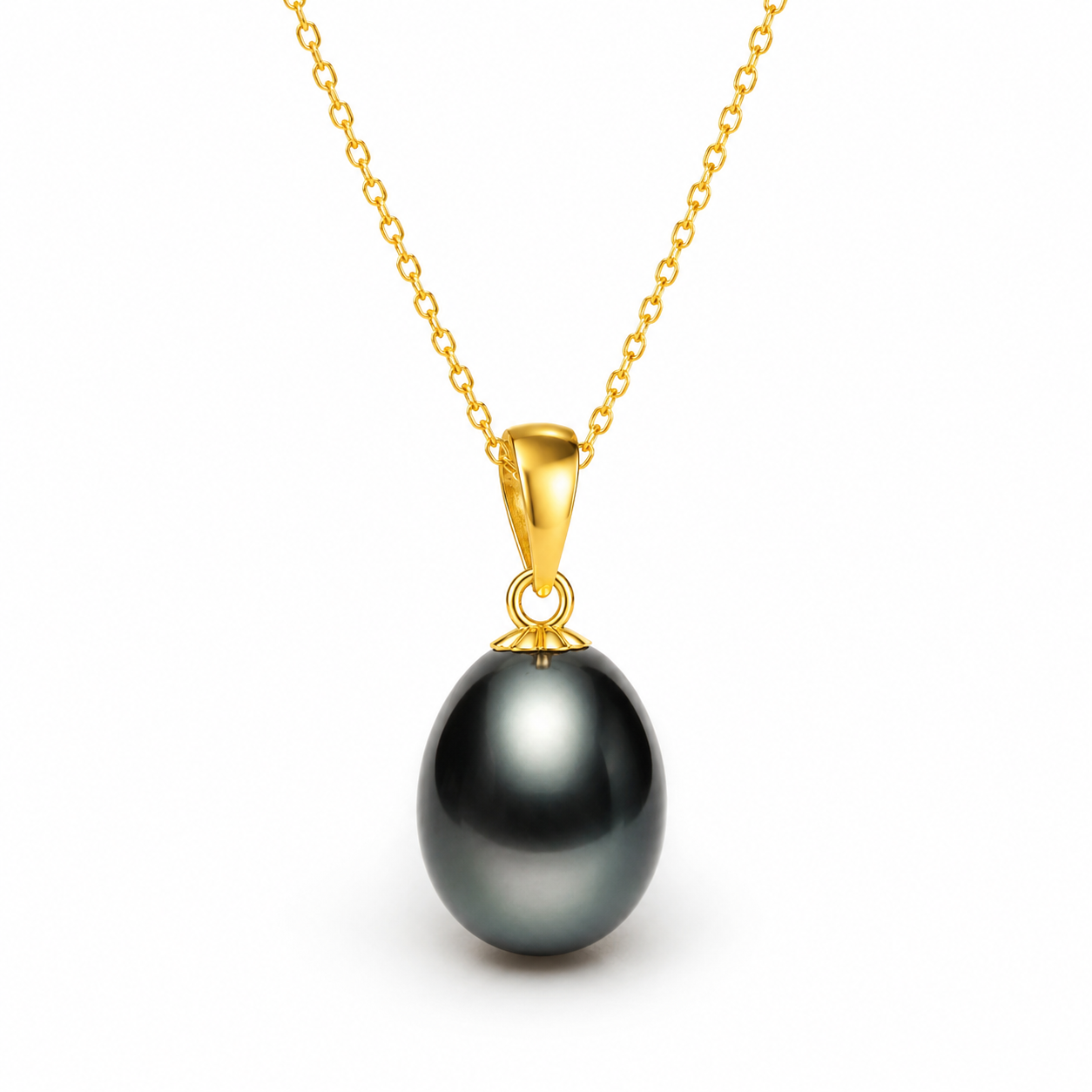 Collier Pendentif Perle de Tahiti – Or 18K