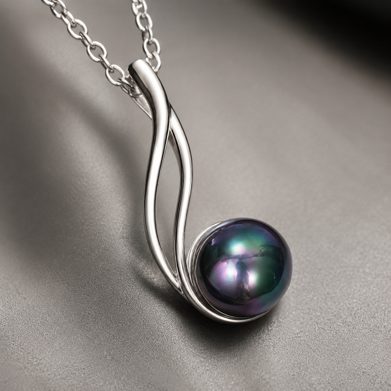Collier Perle de Tahiti Multicolore
