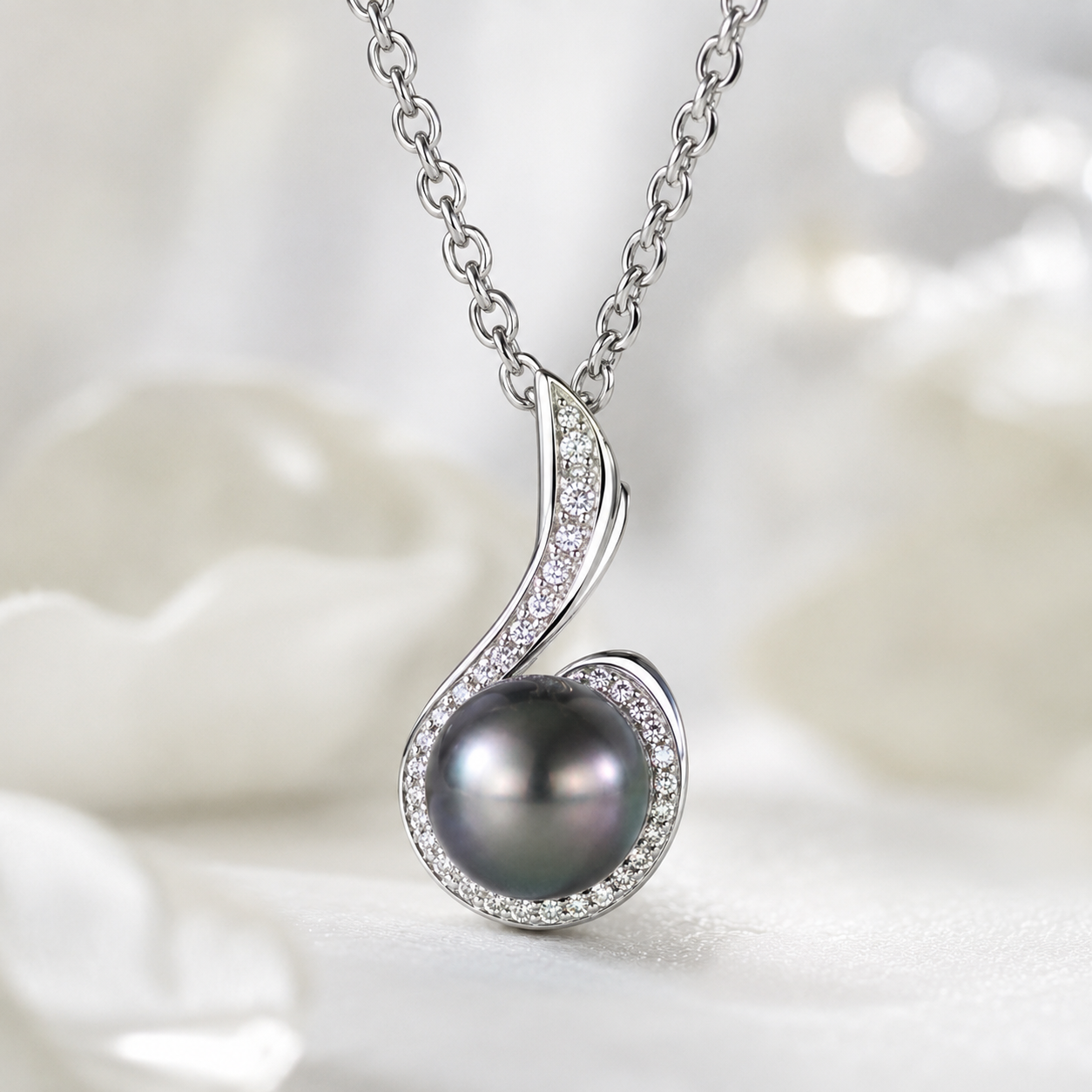 Parure Perle de Tahiti – Argent 925