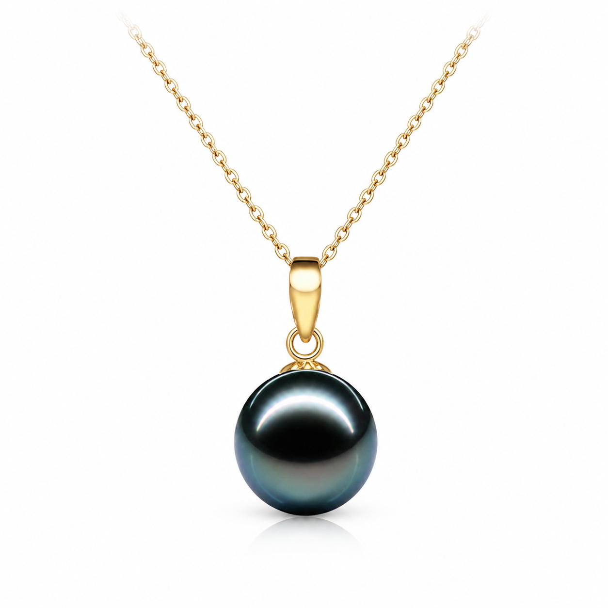 Pendentif Perle de Tahiti Noire – Or 18K
