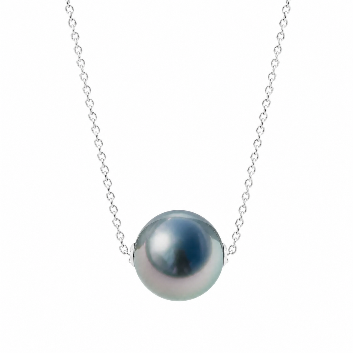 Ras de Cou Perle de Tahiti – 9–13 mm Argent