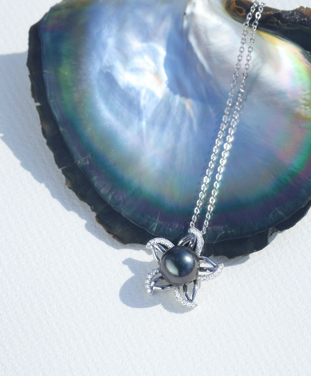 Pendentif Perle de Tahiti – Argent 925 – Nacréa Tahiti