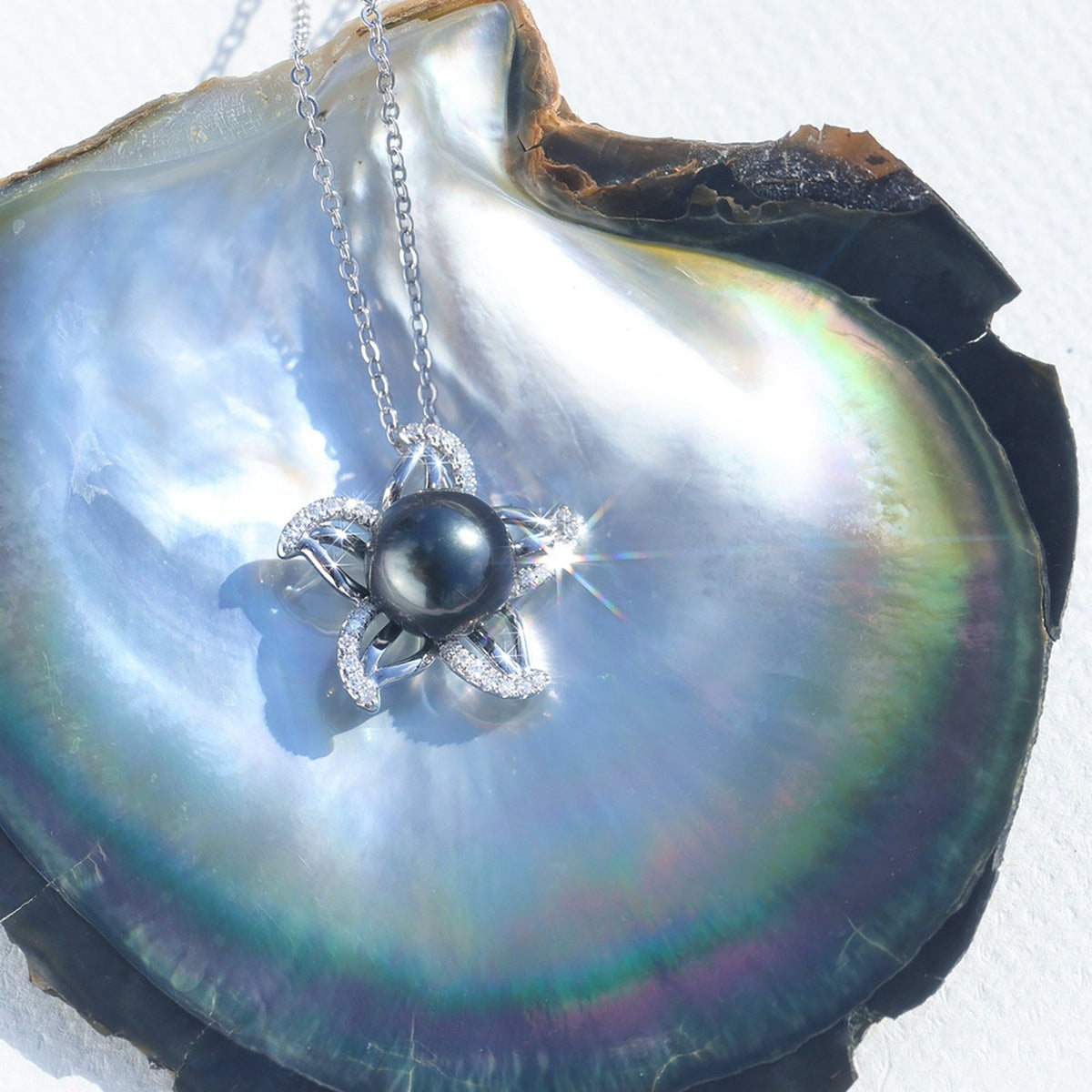 Pendentif Perle de Tahiti – Argent 925 – Nacréa Tahiti