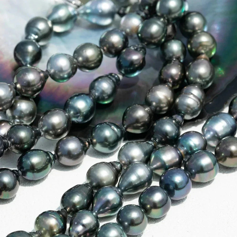Collier en Perle de Tahiti – 10–11 mm Argent – Nacréa Tahiti