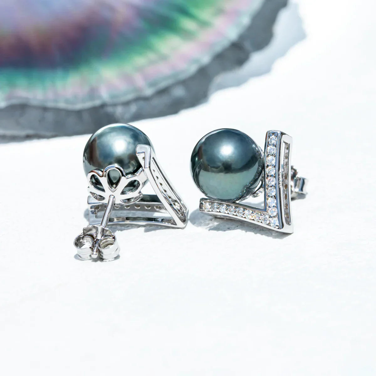 Creole Perle de Tahiti – 9–10 mm Argent – Nacréa Tahiti
