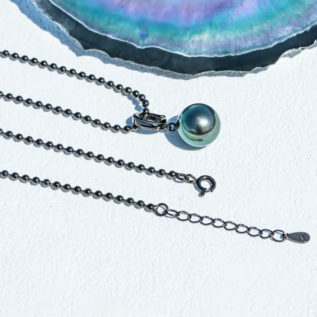 Collier Ras de Cou Perle de Tahiti – 9–13 mm Argent – Nacréa Tahiti