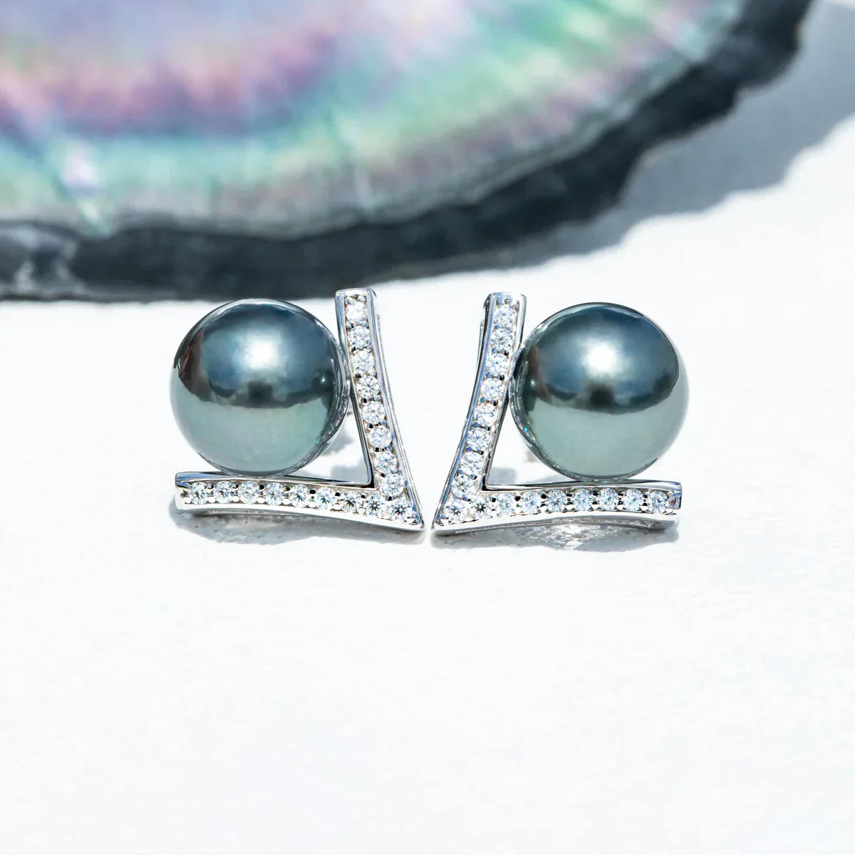 Creole Perle de Tahiti – 9–10 mm Argent – Nacréa Tahiti