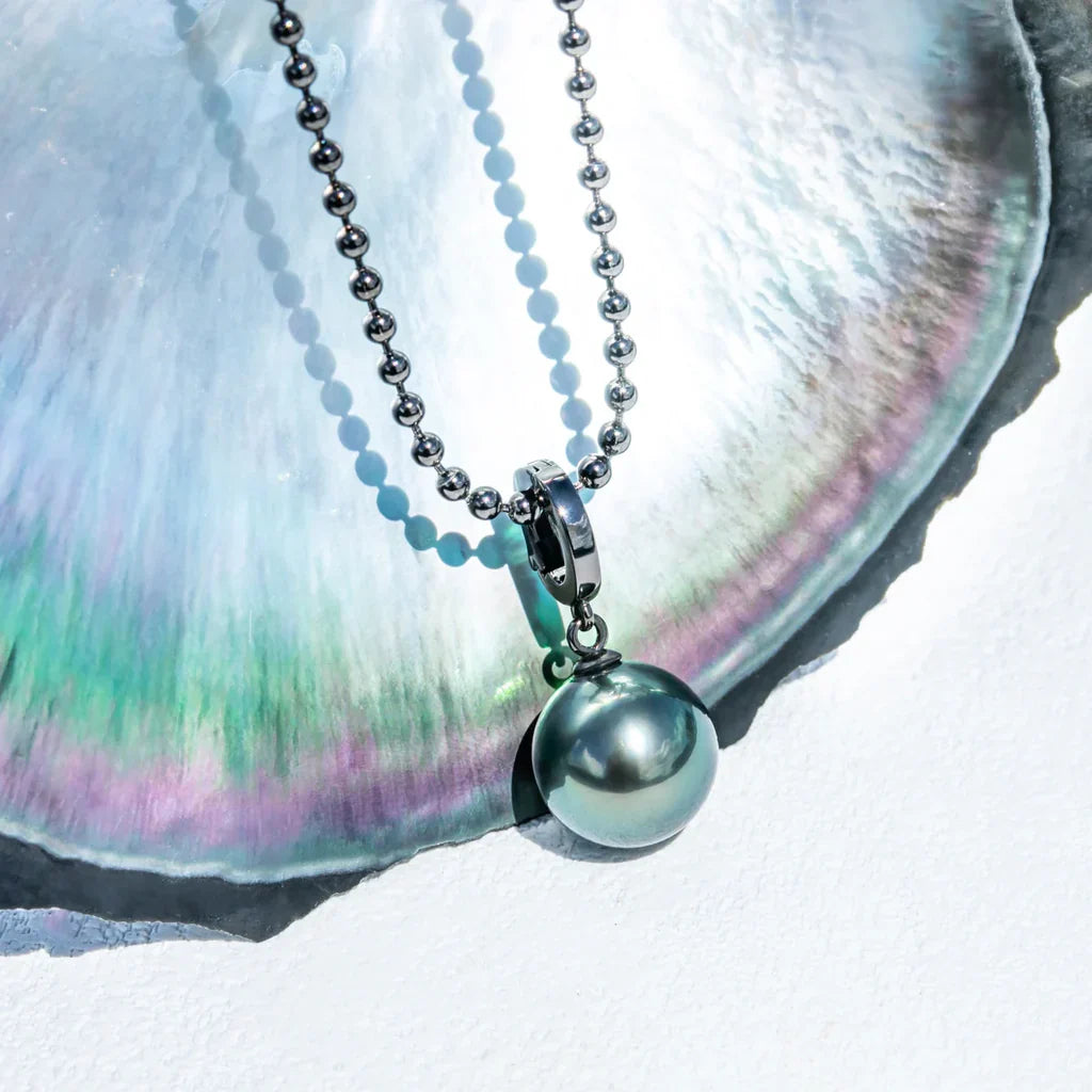 Collier Ras de Cou Perle de Tahiti – 9–13 mm Argent – Nacréa Tahiti