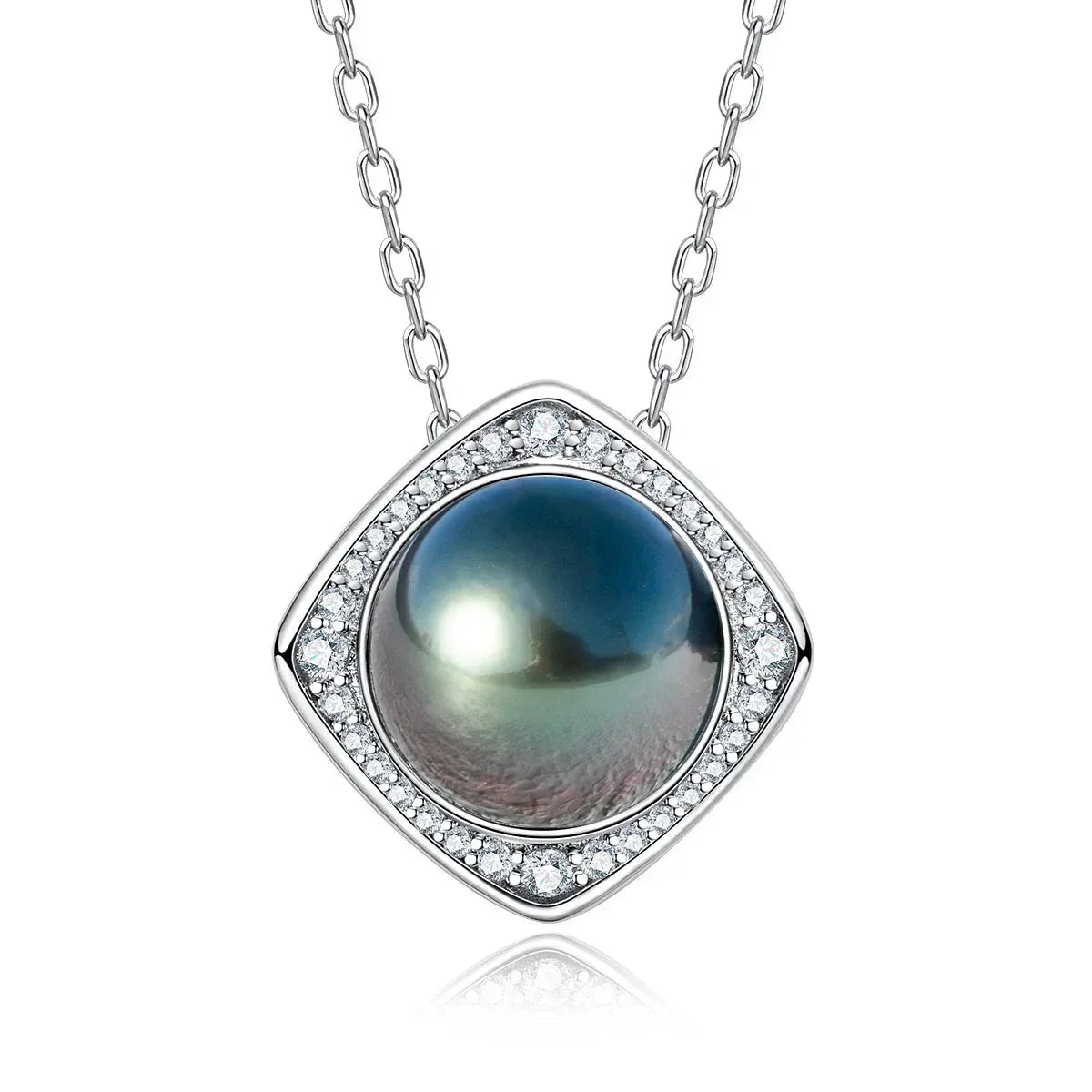 Pendentif Perle de Tahiti Argent – 11–12 mm – Nacréa Tahiti