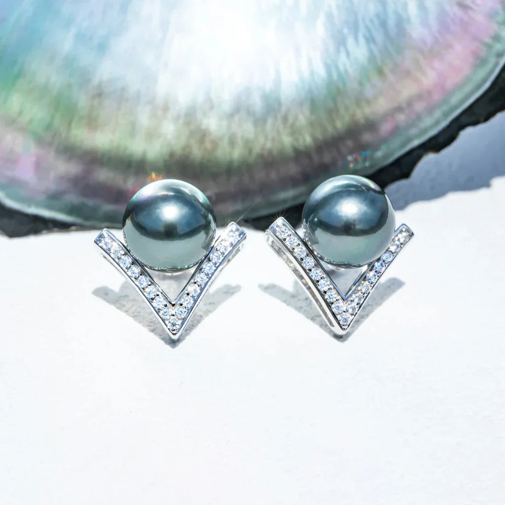 Creole Perle de Tahiti – 9–10 mm Argent – Nacréa Tahiti