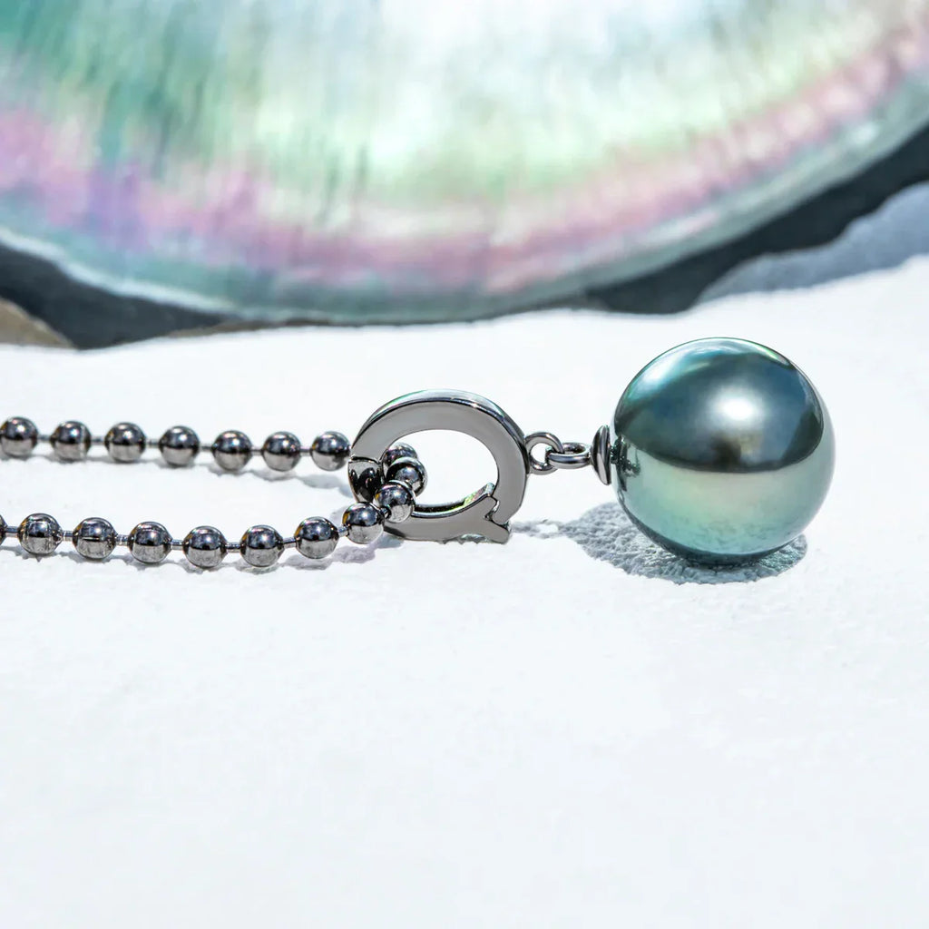 Collier Ras de Cou Perle de Tahiti – 9–13 mm Argent – Nacréa Tahiti