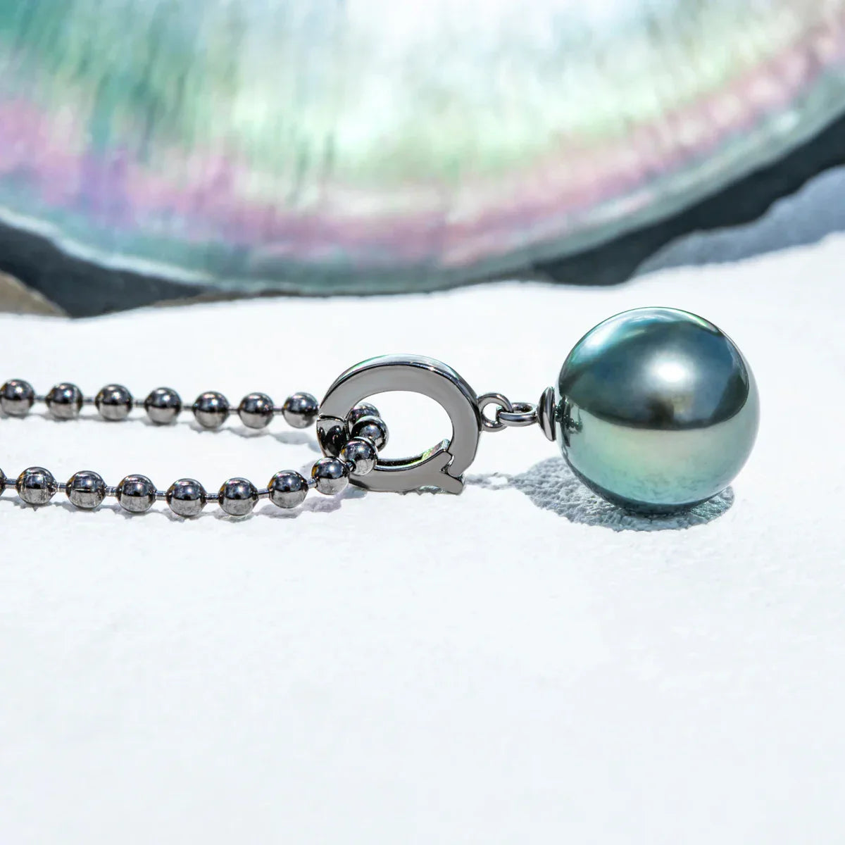 Collier Ras de Cou Perle de Tahiti – 9–13 mm Argent – Nacréa Tahiti