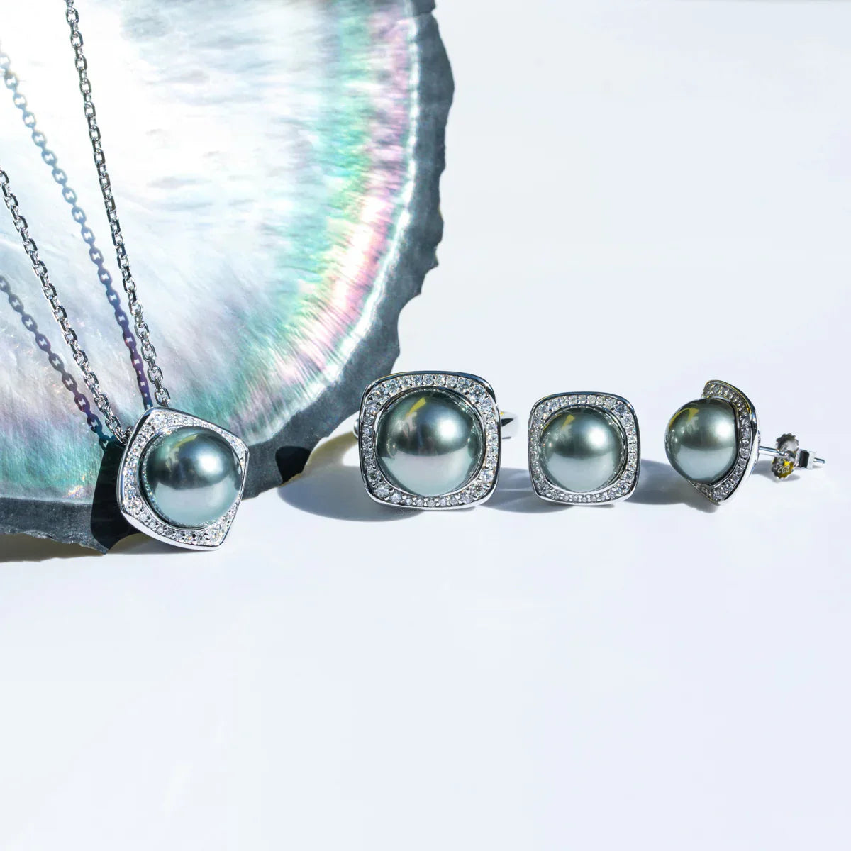 Pendentif Perle de Tahiti Argent – 11–12 mm – Nacréa Tahiti