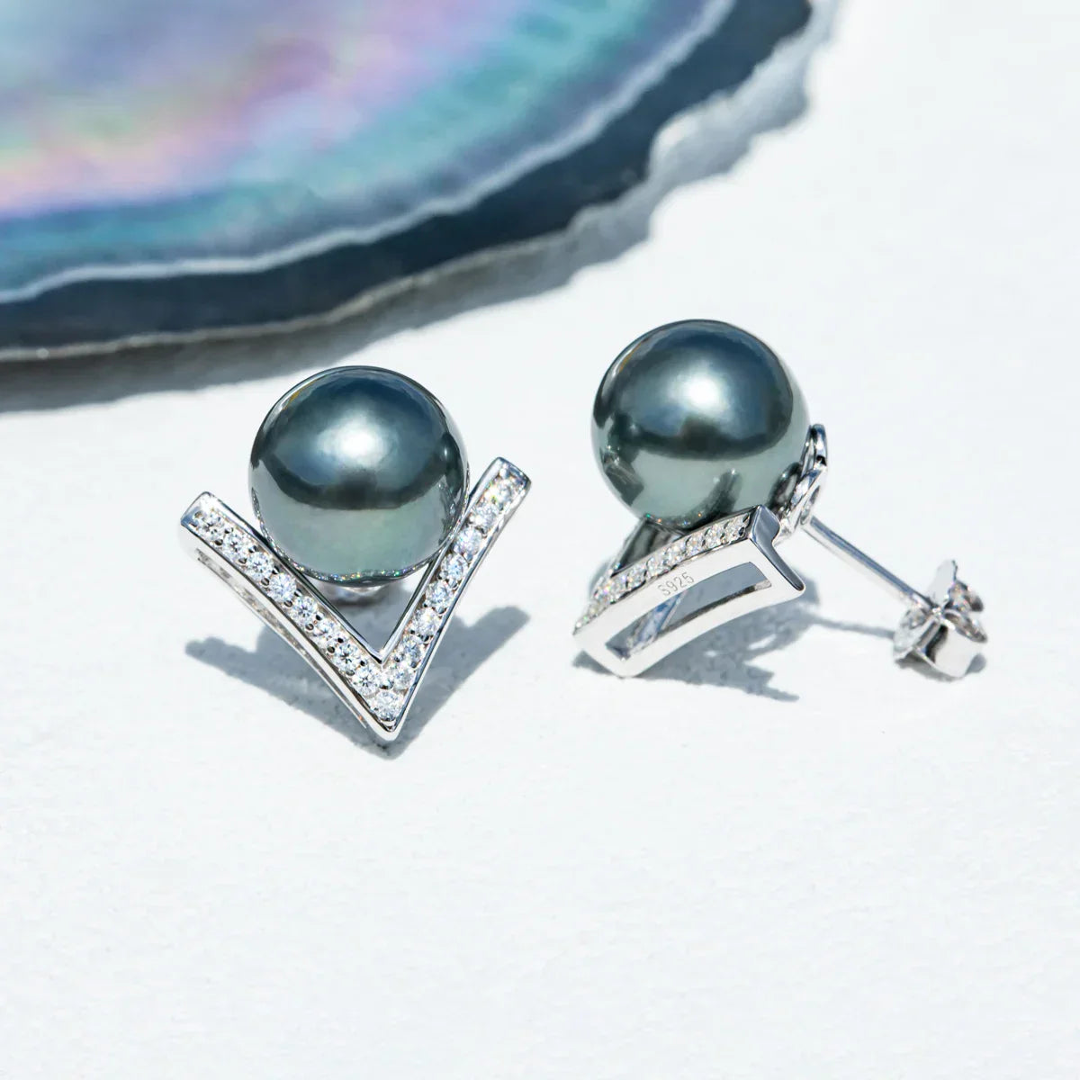 Creole Perle de Tahiti – 9–10 mm Argent – Nacréa Tahiti