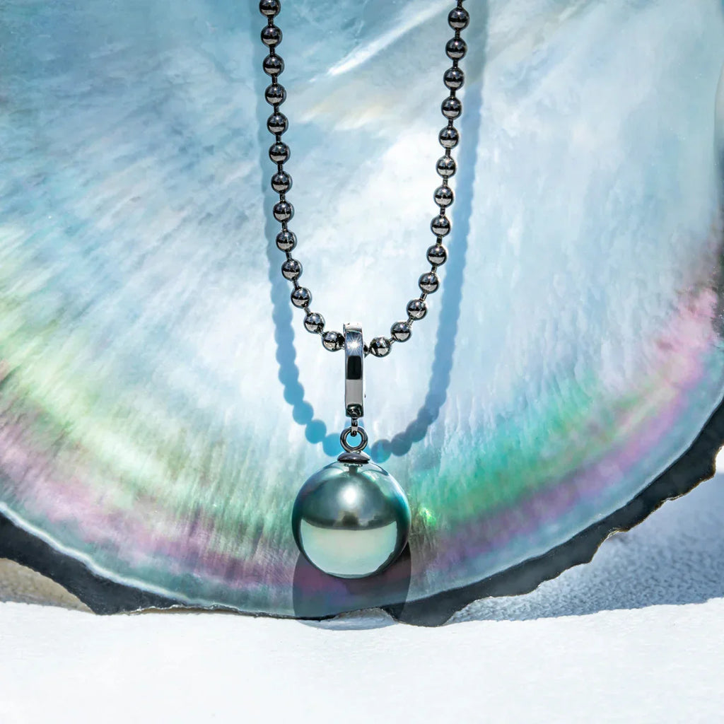 Collier Ras de Cou Perle de Tahiti – 9–13 mm Argent – Nacréa Tahiti