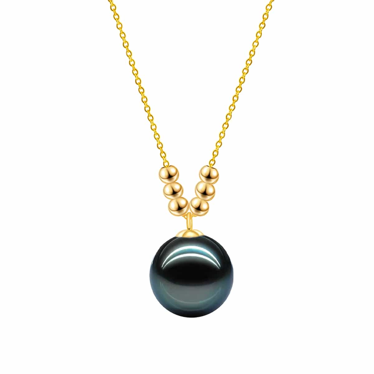 Pendentifs Perles de Tahiti – 10–11 mm Or 18K – Nacréa Tahiti