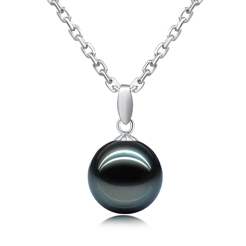 Pendentif Perle de Tahiti – 9–11 mm Argent 925 AAA – Nacréa Tahiti