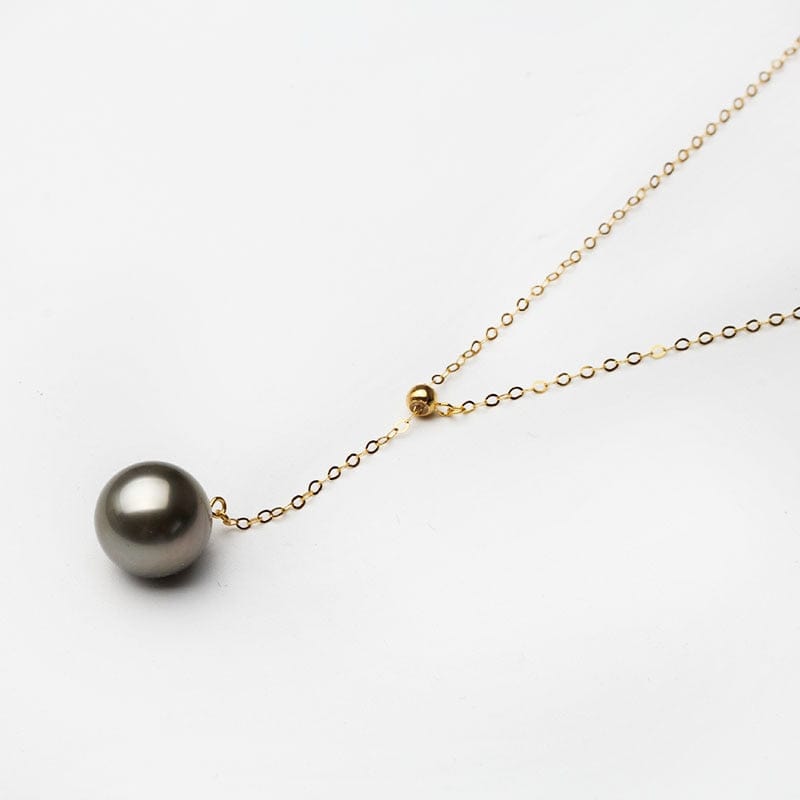 Pendentif Perle de Tahiti – 9–11 mm Or 18K – Nacréa Tahiti