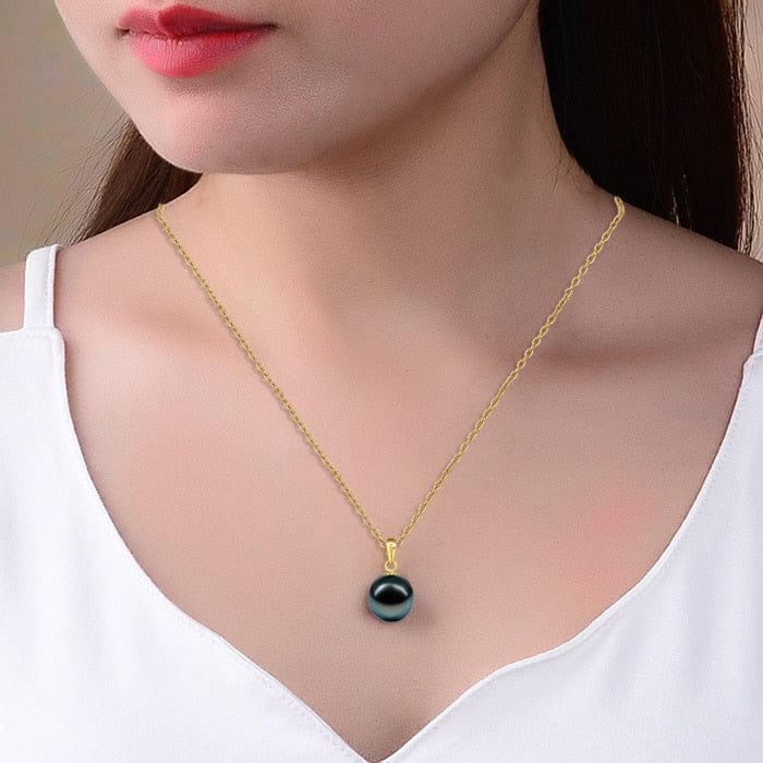 Pendentif Perle de Tahiti – 9–13 mm Or 18K – Nacréa Tahiti