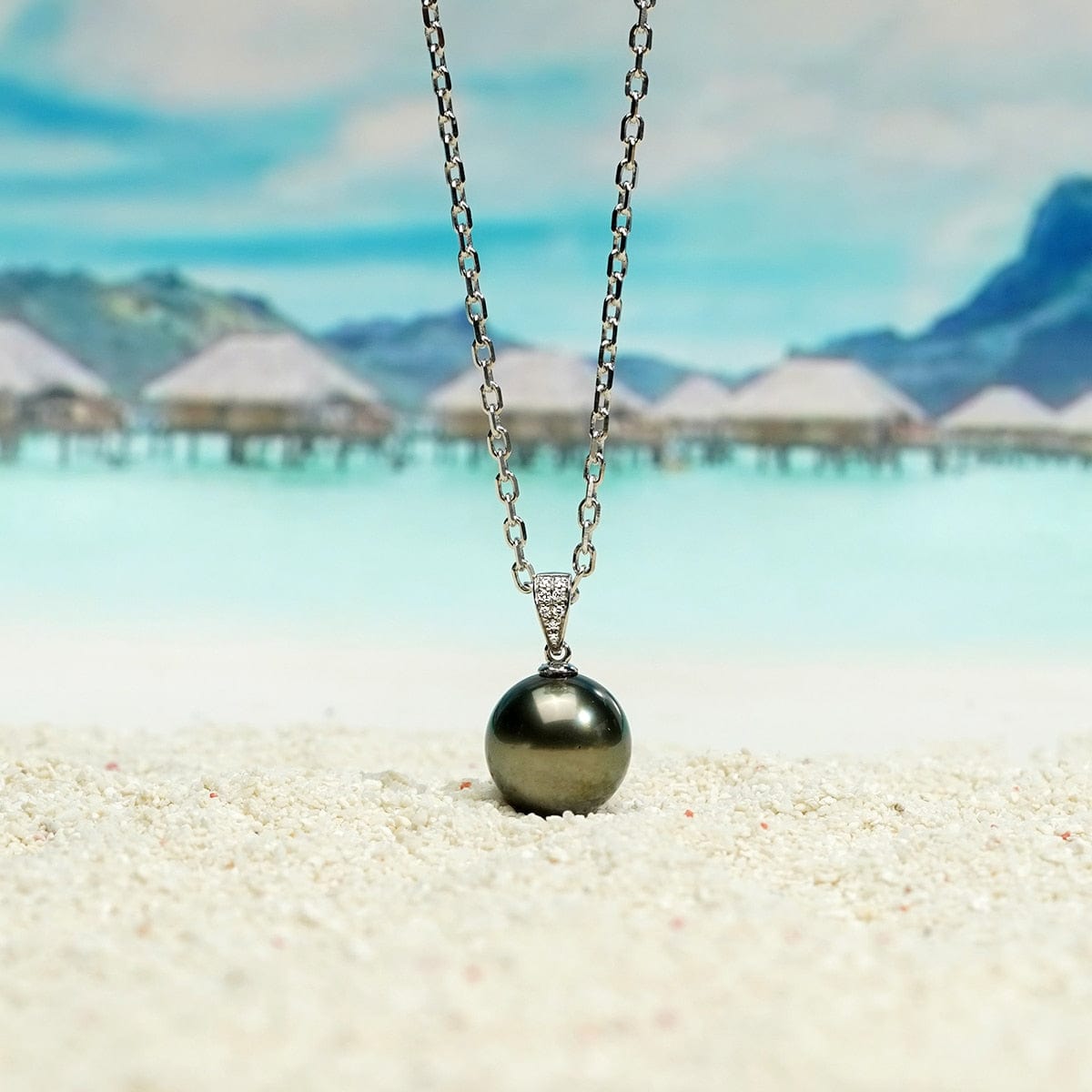 Pendentif Perle de Tahiti – 10–11 mm Or 18K – Nacréa Tahiti